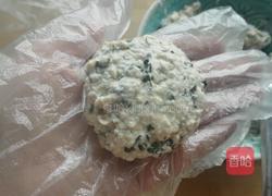 香煎豆腐香椿饼的做法图解5