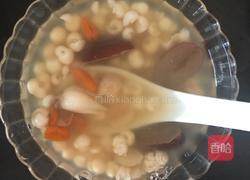 芡实红枣莲子汤的做法图解3