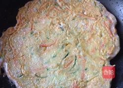 黄瓜胡萝卜鸡蛋饼的做法图解6