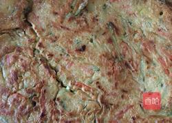 黄瓜胡萝卜鸡蛋饼的做法图解7