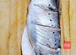 豆豉蒸鲈鱼的做法图解1