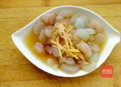 Illustration of how to make fried shrimps with okra 2