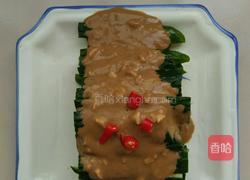 蒜香麻酱黄瓜条的做法图解3