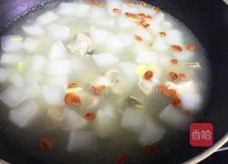 白萝卜炖排骨的做法图解8