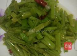 酸辣空心菜梗的做法图解4