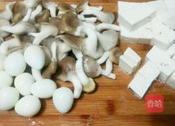 蛤蜊鹌鹑蛋豆腐羹的做法图解4