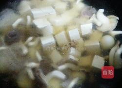 蛤蜊鹌鹑蛋豆腐羹的做法图解8