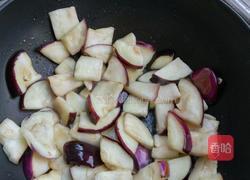 肉烧茄子的做法图解3