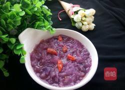 紫薯红枣银耳羹的做法图解5