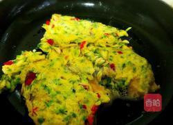 槐花煎鸡蛋的做法图解4