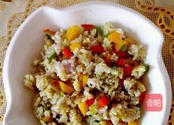 彩椒炒彩虹米饭的做法图解5