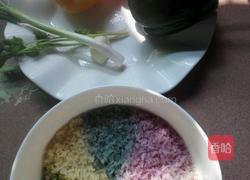 彩椒炒彩虹米饭的做法图解1