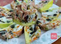 家菜＊五彩蒸蛋膏的做法图解12