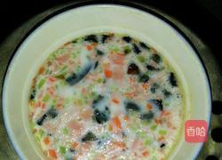 家菜*五彩蒸蛋膏的做法图解8