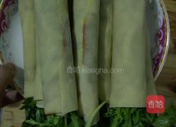 苦菊豆腐卷的做法图解5