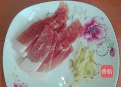 肉片炒三鲜的做法图解2