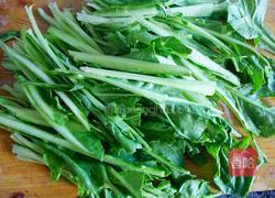 耗油根达菜的做法图解2