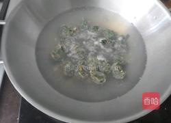荠菜猪肉丸子海鲜汤的做法图解8