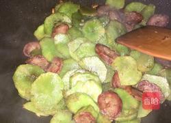莴笋腊肠的做法图解6