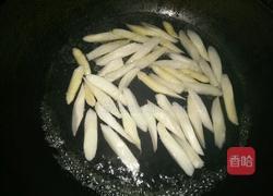 素炒白芦笋的做法图解3