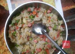 火腿炒饭的做法图解6