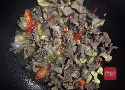 泡椒炒鸭肾的做法图解8