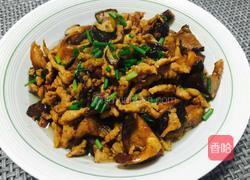 肉丝油焖香菇的做法图解7