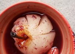 蓝莓蒸梨