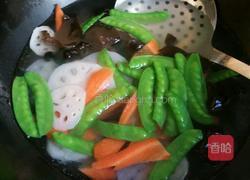 荷塘小炒的做法图解3