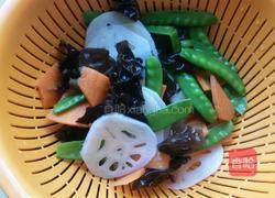 荷塘小炒的做法图解4