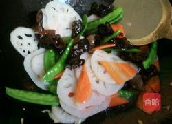 荷塘小炒的做法图解6