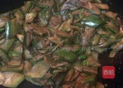 花生油焖青茄子的做法图解6