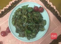 花生油焖青茄子的做法图解7