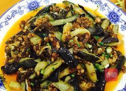 鱼香肉末茄子的做法图解4