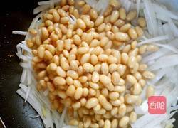 白萝卜丝炒黄豆的做法图解6