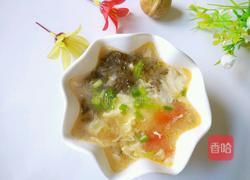 番茄紫菜蛋花汤的做法图解8