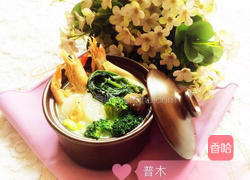 菊花叶咸泡饭的做法图解19