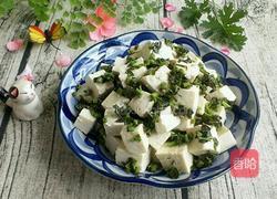 椿芽拌豆腐的做法图解6