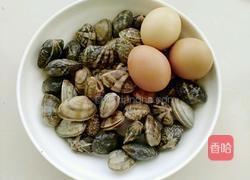 花蚬蒸蛋的做法图解1