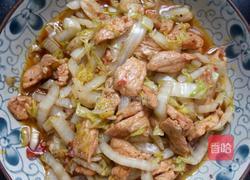 娃娃菜炒肉的做法图解8