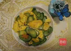 青瓜炒鸡蛋的做法图解7