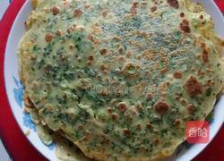 荠菜鸡蛋饼的做法图解8