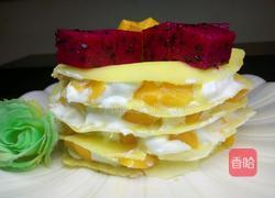 芒果千层蛋糕的做法图解14