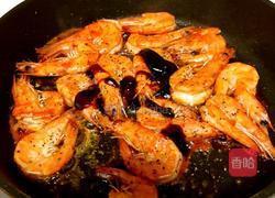 蚝油大虾的做法图解4