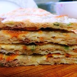 千层香葱牛肉饼的做法[图]