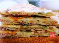 千层香葱牛肉饼的做法图解11