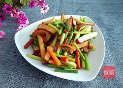 蒜薹炒香干的做法图解6