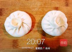 槐花大肉包的做法图解4