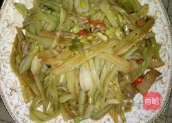 肉丝芸豆的做法图解4