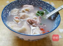 猪肉虾仁莲藕云吞的做法图解7